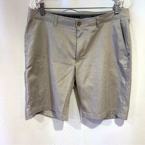 PGA‎ Tour golf shorts, beige tan men’s size 34 lightweight.